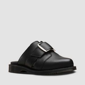 Dr Martens Nyro Leather Mule with Buckles